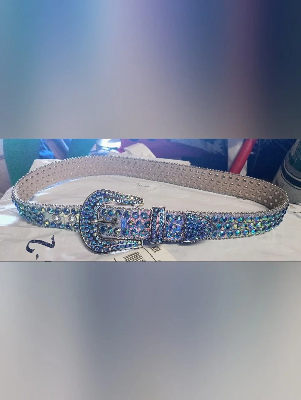 Luxe Premium Studded Rhinestone Belt